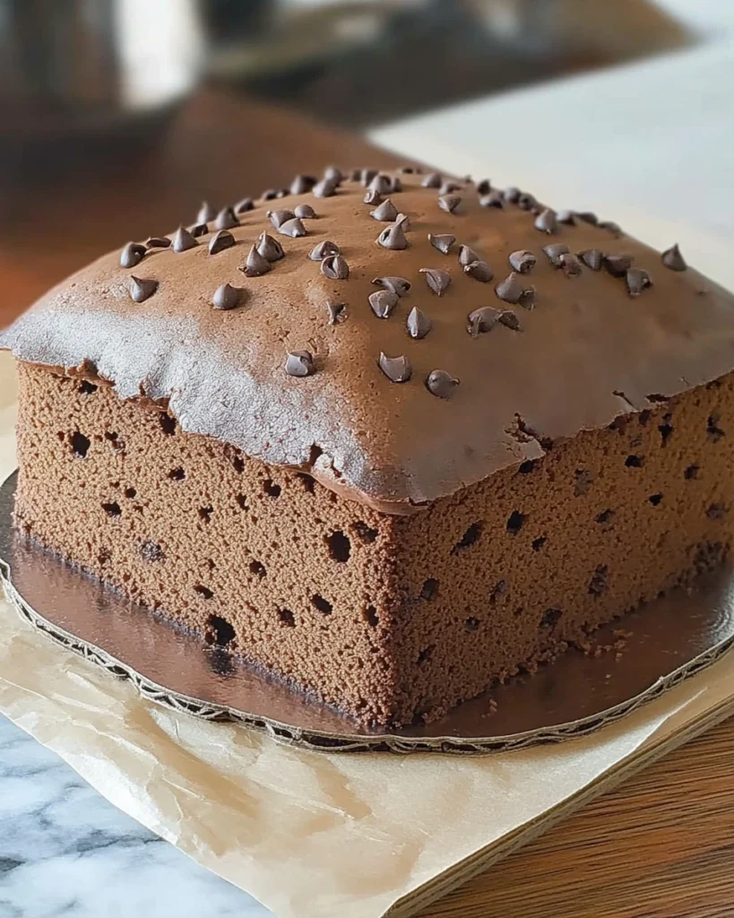 Chocolate Castella Cake