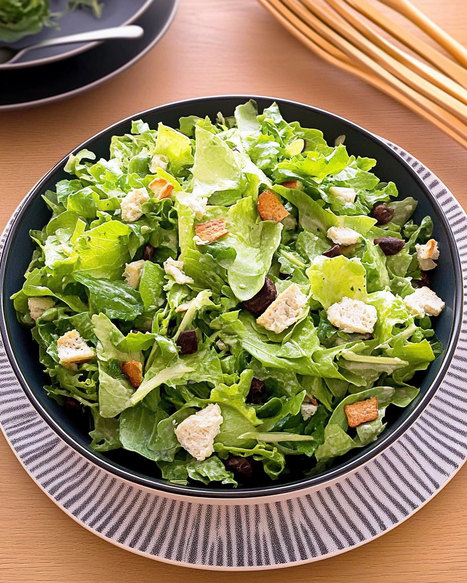 Classic French Bistro Salad