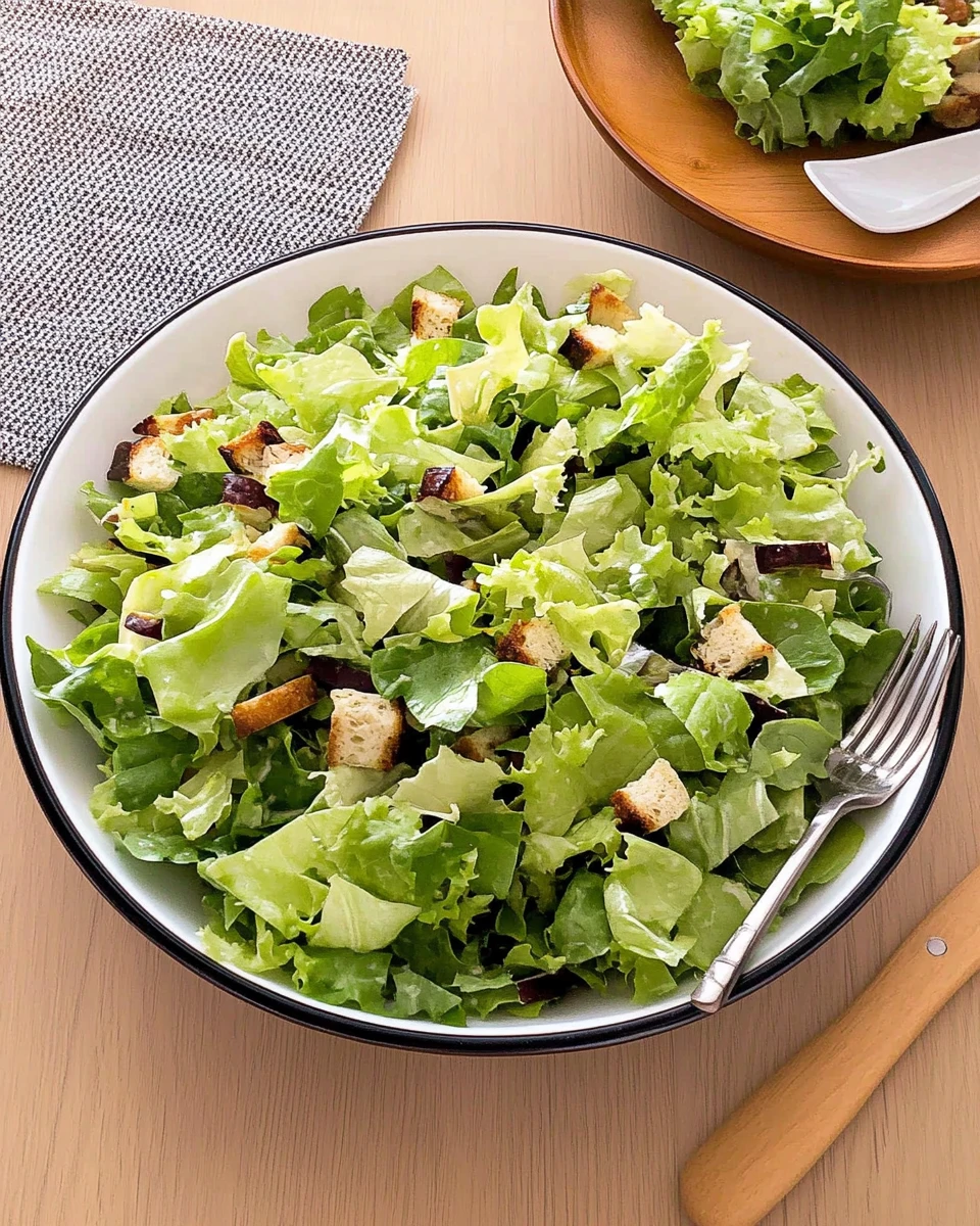 Classic French Bistro Salad