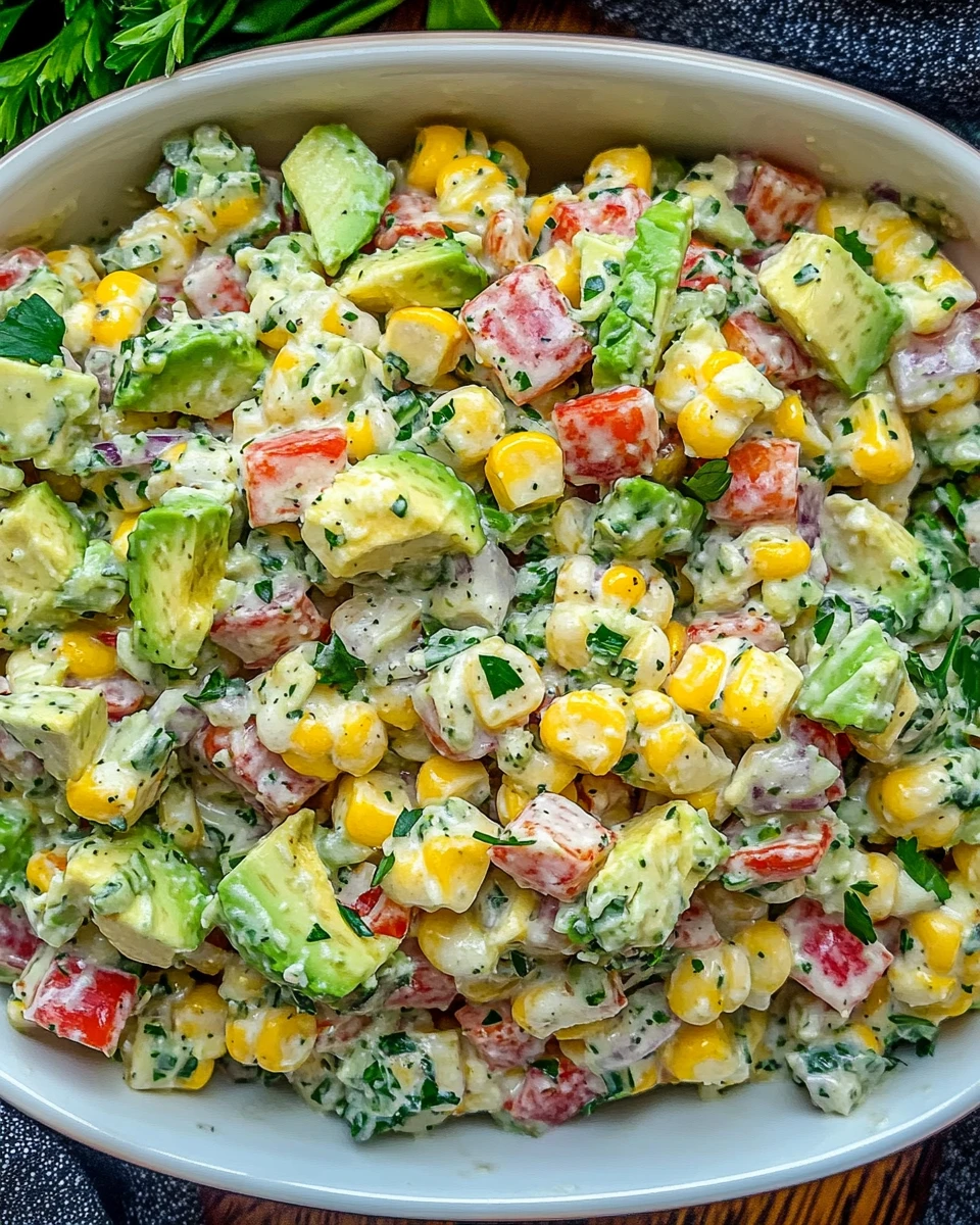 Corn and Avocado Summer Salad