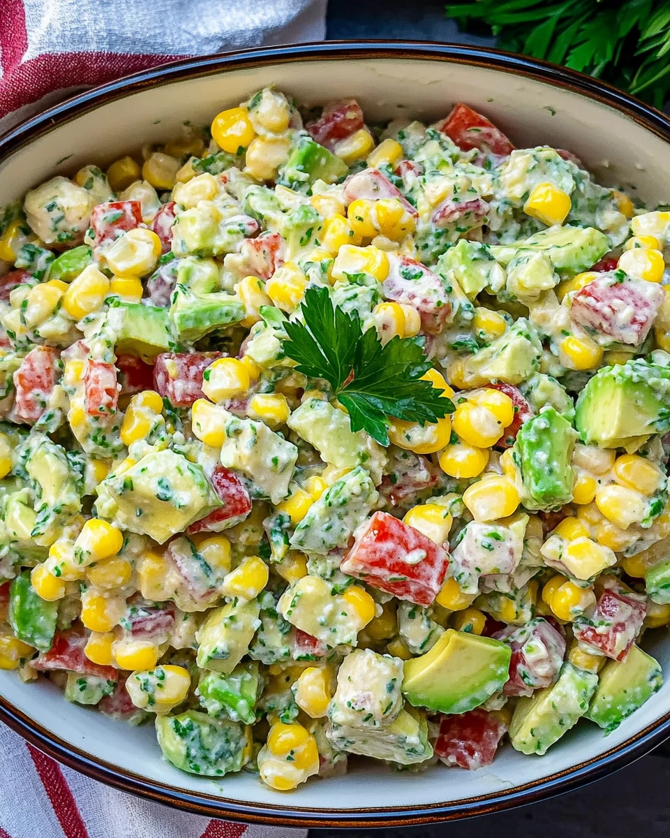 Corn and Avocado Summer Salad
