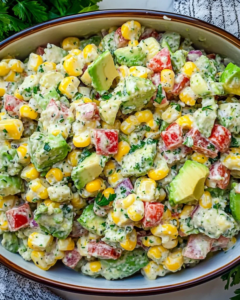 Corn and Avocado Summer Salad
