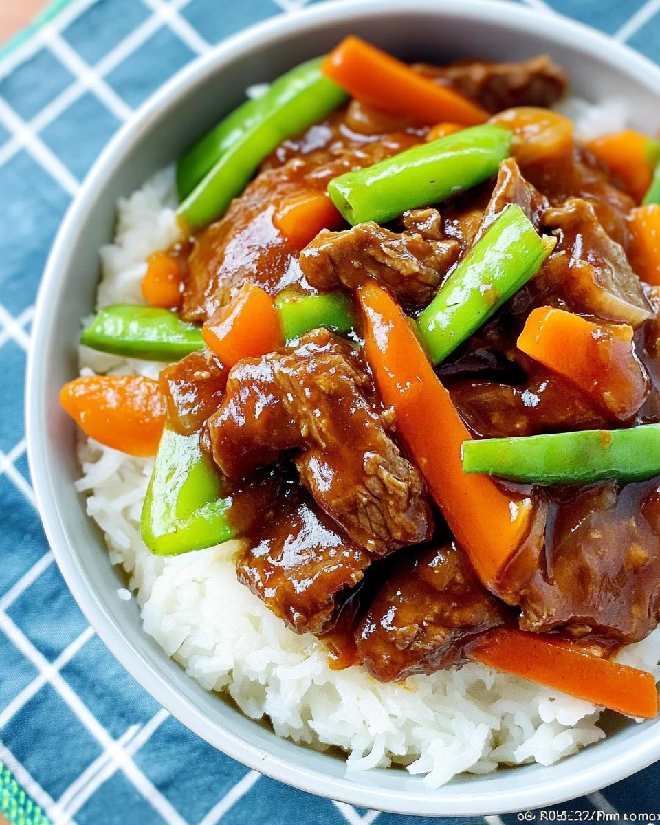 Crock-Pot Sweet & Sour Beef