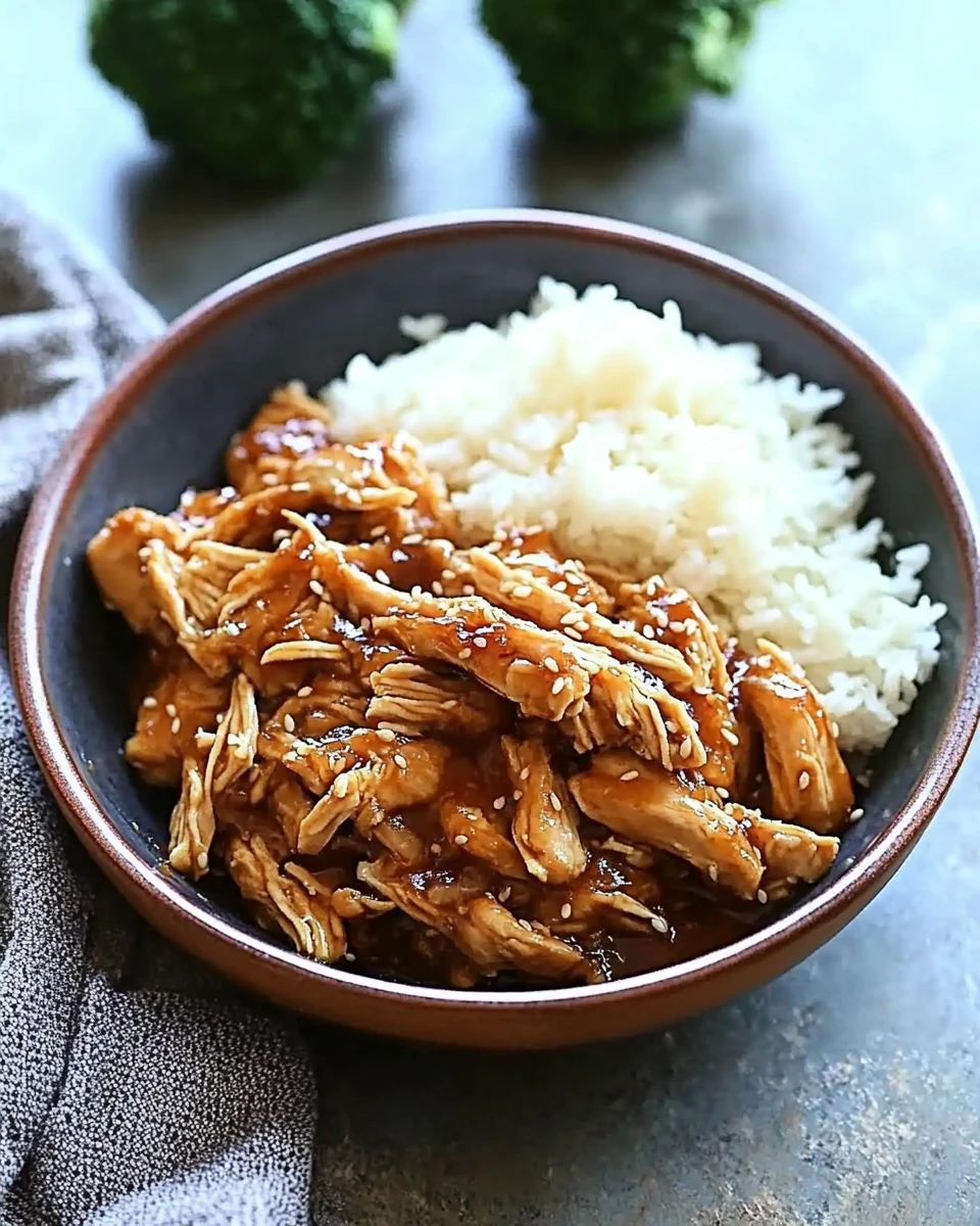 Crockpot Sesame Chicken