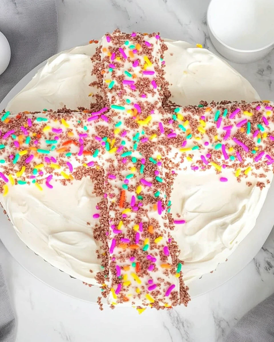 Easter Cross Cake Hack