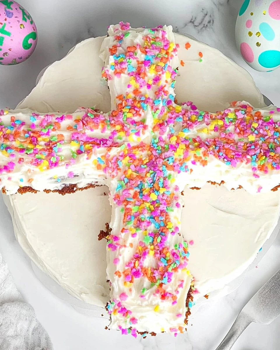 Easter Cross Cake Hack