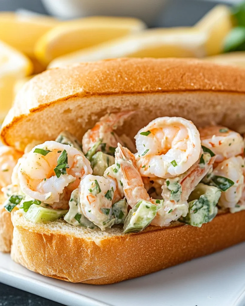 Easy Shrimp Salad Sandwich