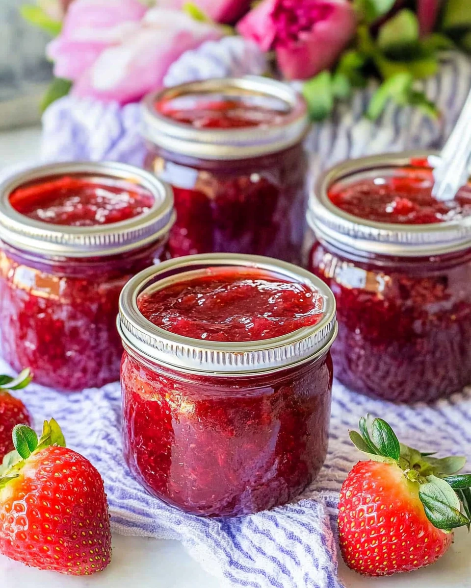 Easy Strawberry Rhubarb Jam