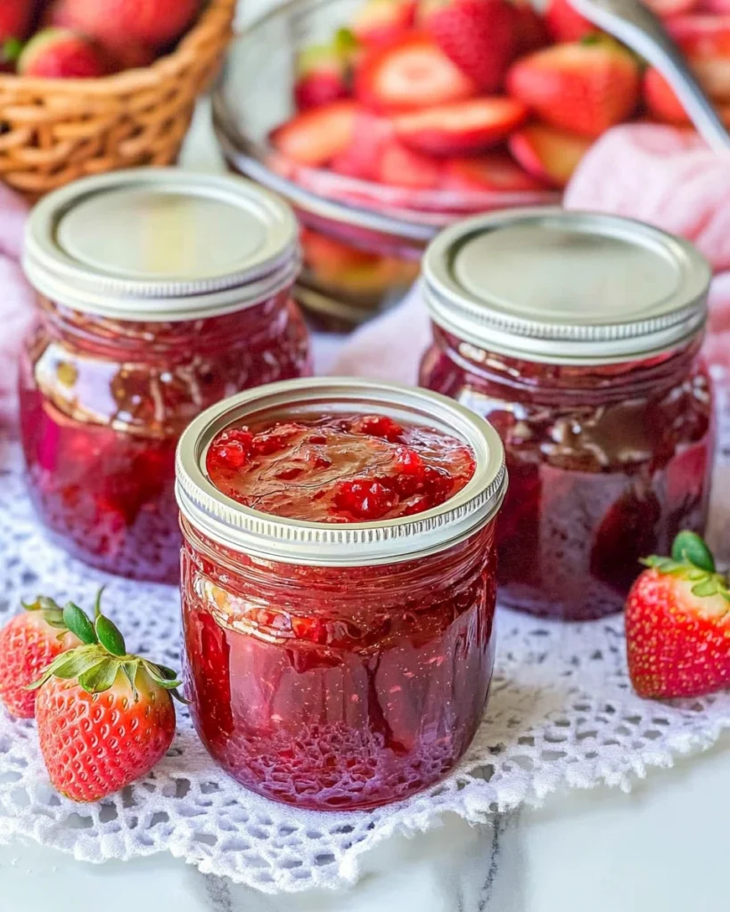 Easy Strawberry Rhubarb Jam