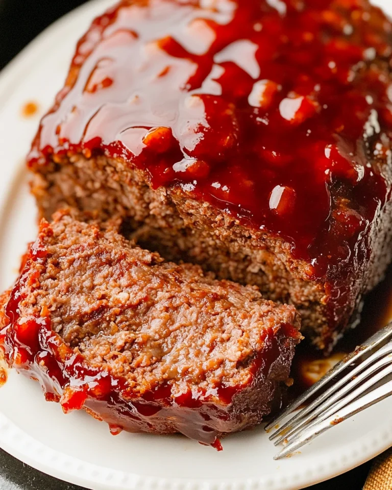 Glazed Meatloaf (Sweet And Savory)