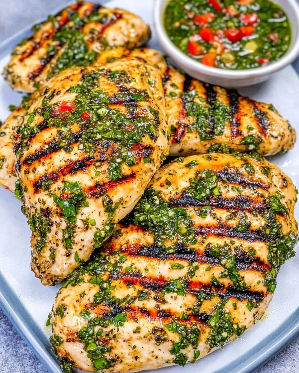 Grilled Chimichurri Chicken
