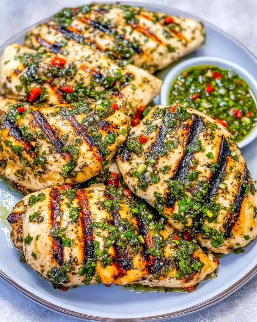 Grilled Chimichurri Chicken