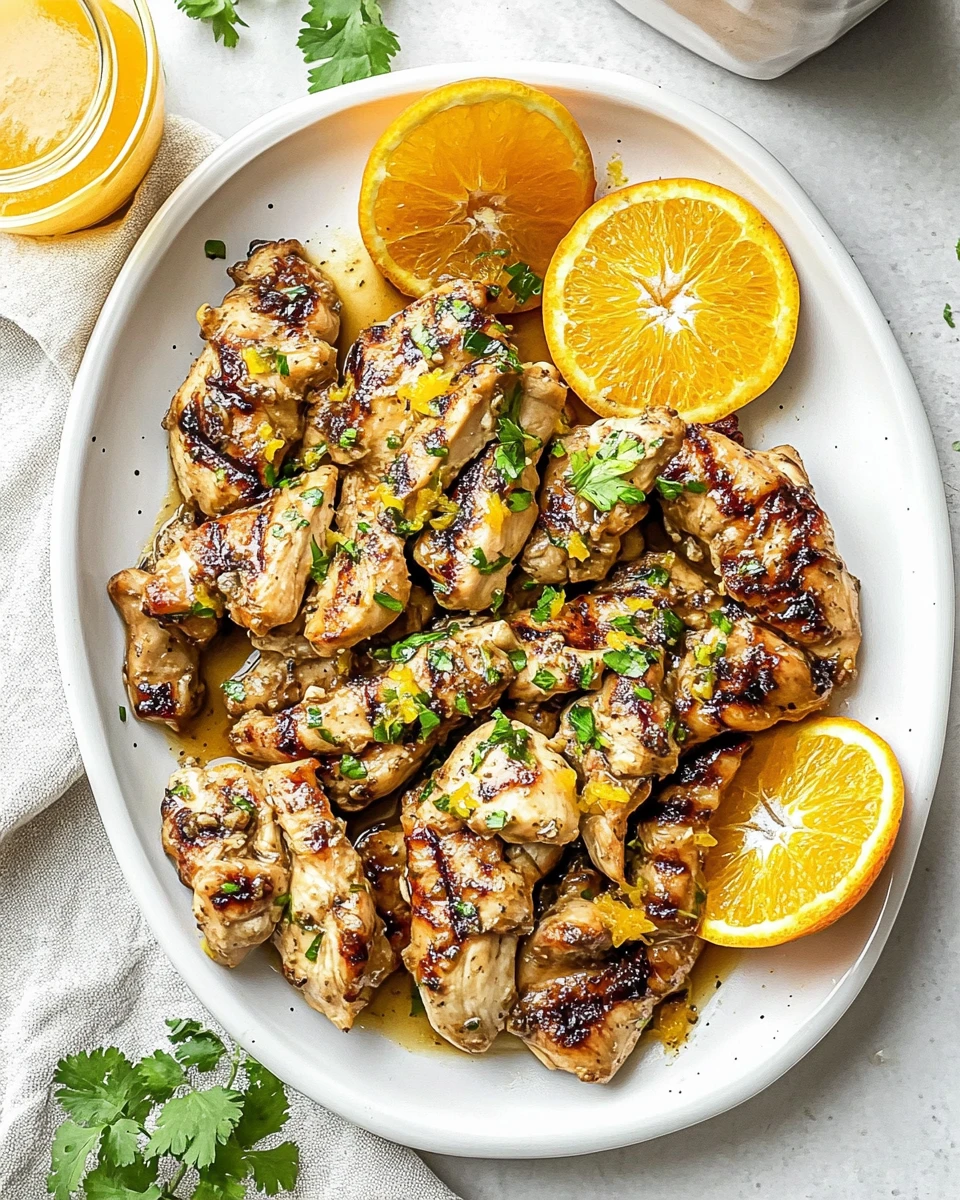 Juicy Chicken Marinade (Citrus Orange!)