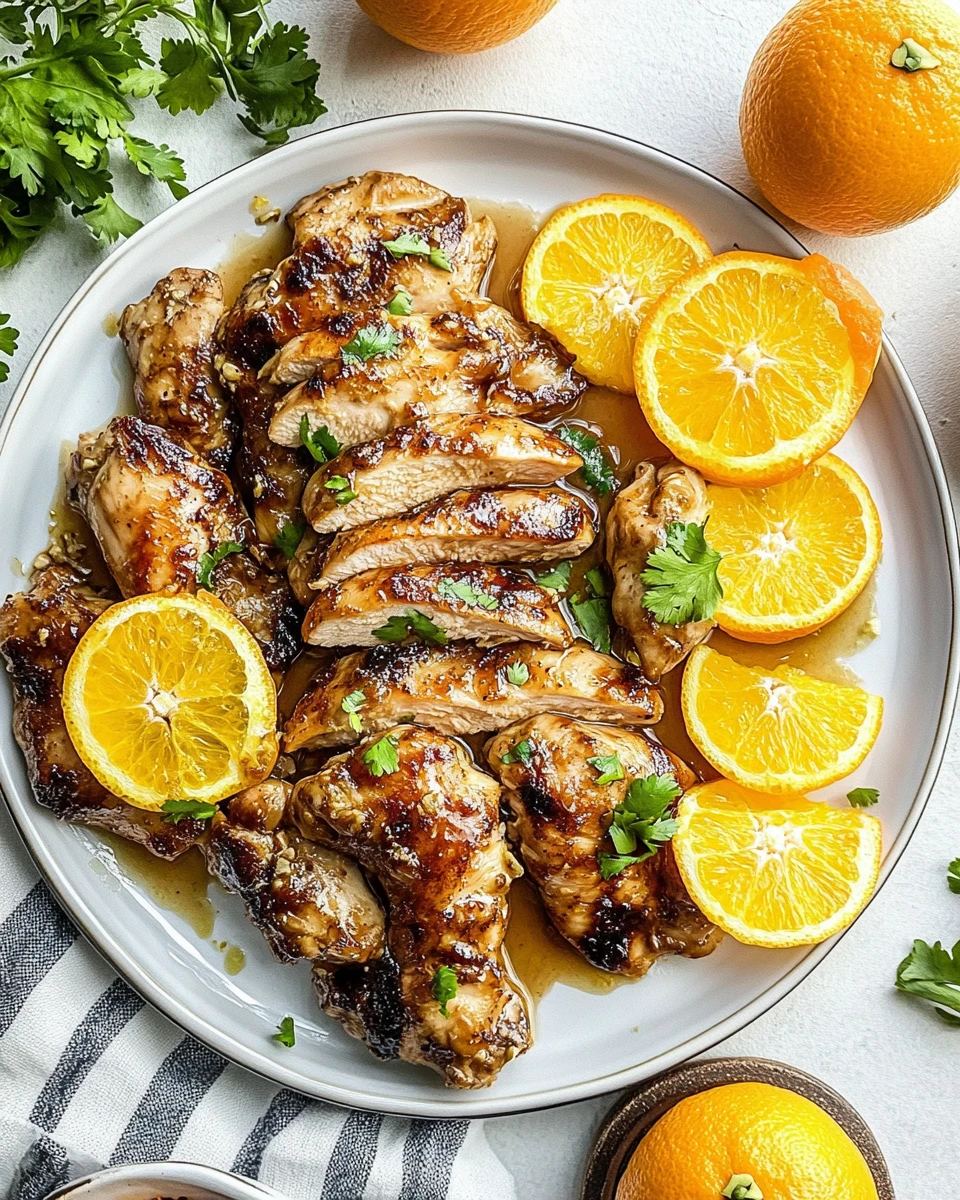 Juicy Chicken Marinade (Citrus Orange!)
