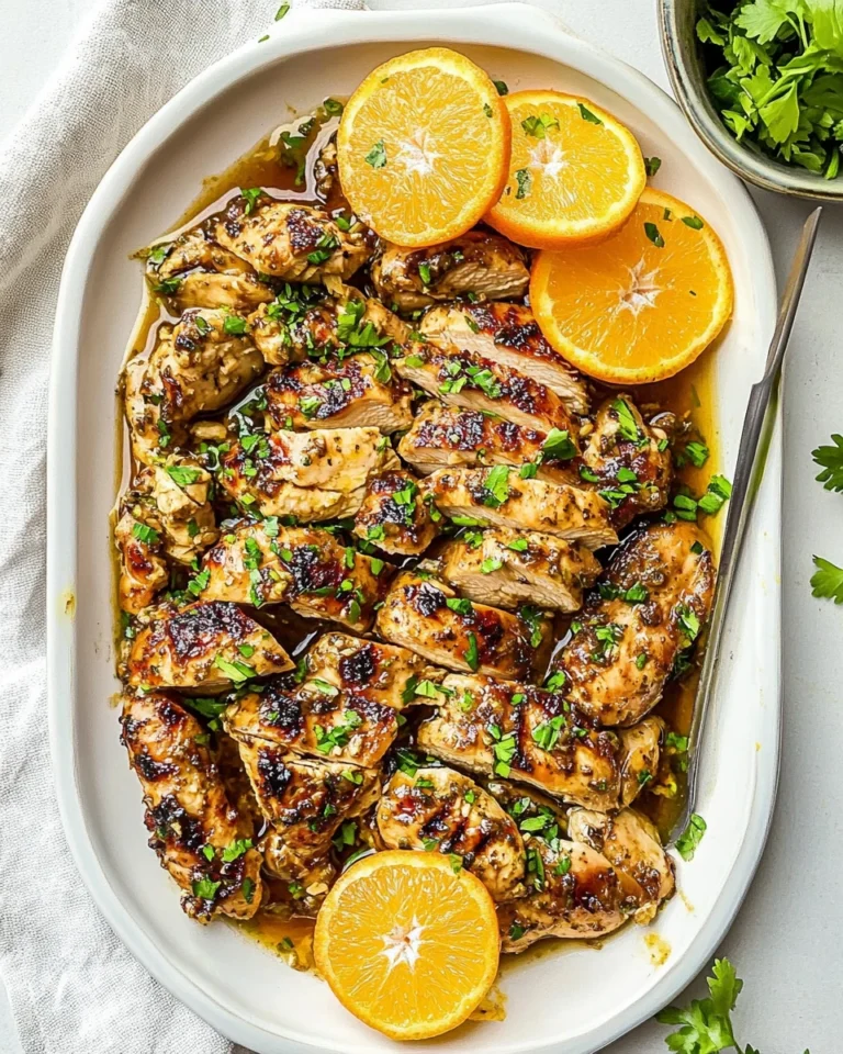Juicy Chicken Marinade (Citrus Orange!)