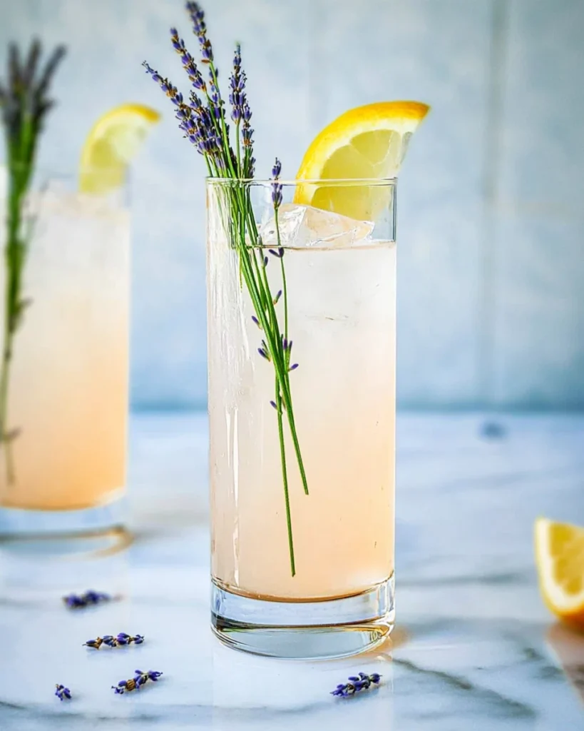 Lavender Collins Cocktail