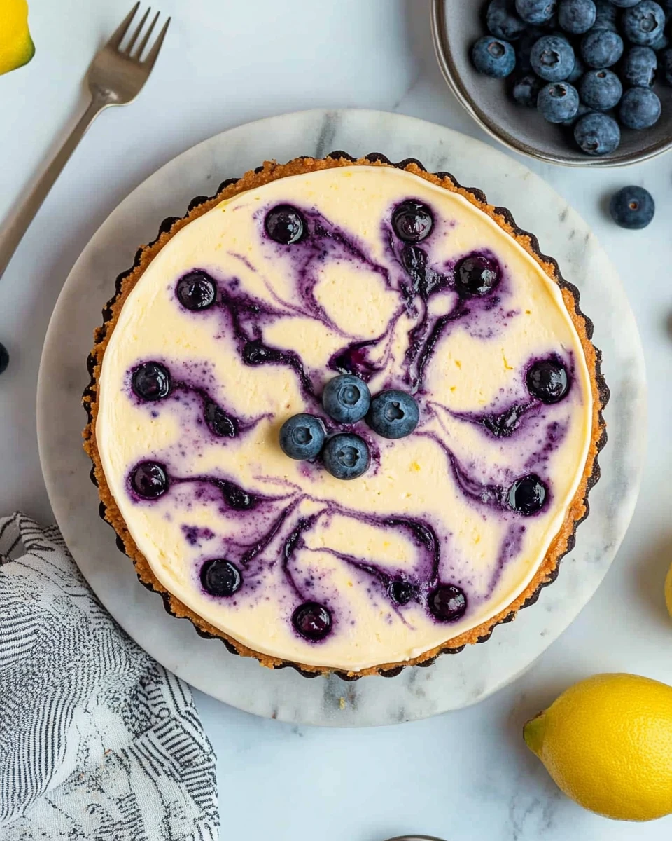 Lemon Blueberry Cheesecake