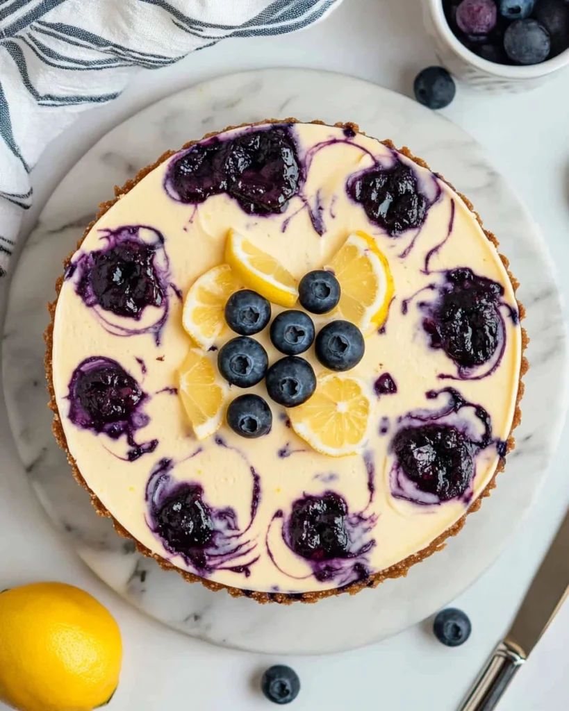 Lemon Blueberry Cheesecake