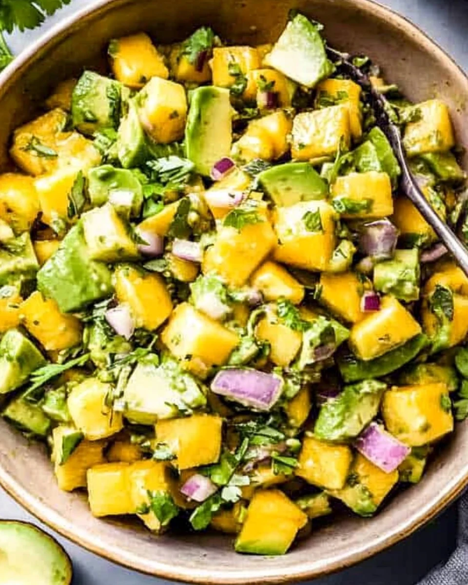Mango Avocado Salad