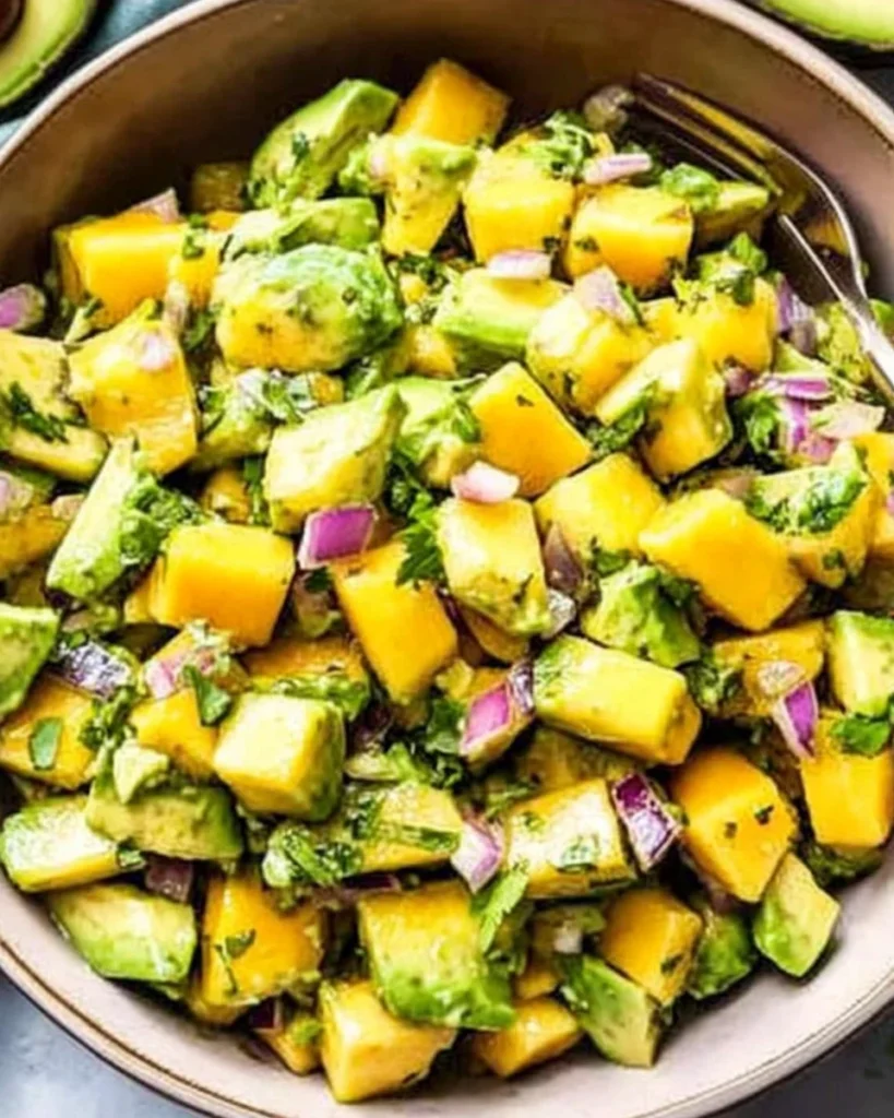 Mango Avocado Salad