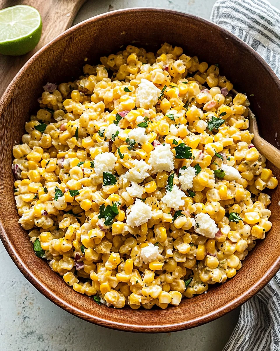 Mexican Street Corn Pasta Salad
