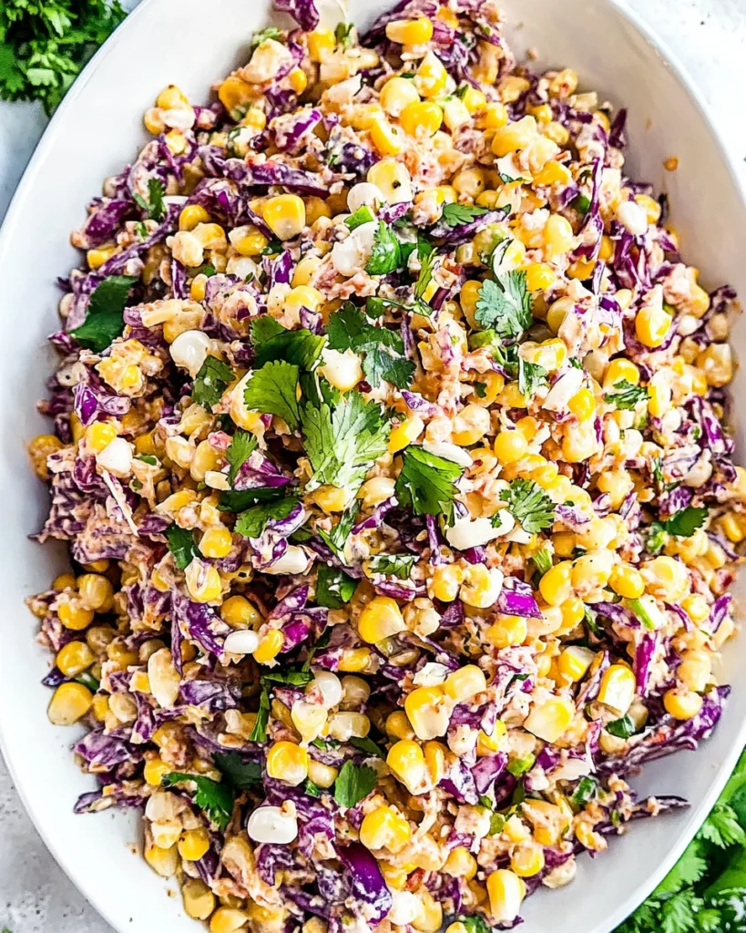 Mexican Street Corn Slaw