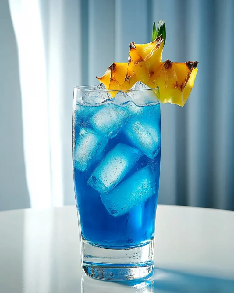 Midnight Blue Spritz Cocktail