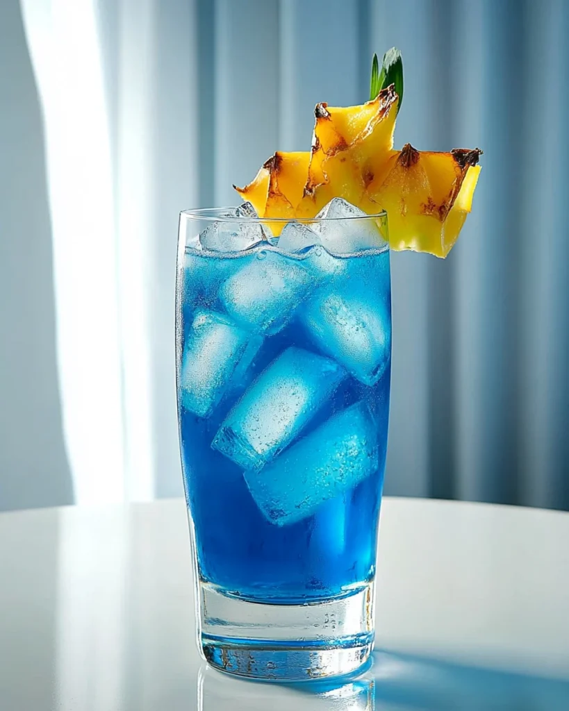 Midnight Blue Spritz Cocktail