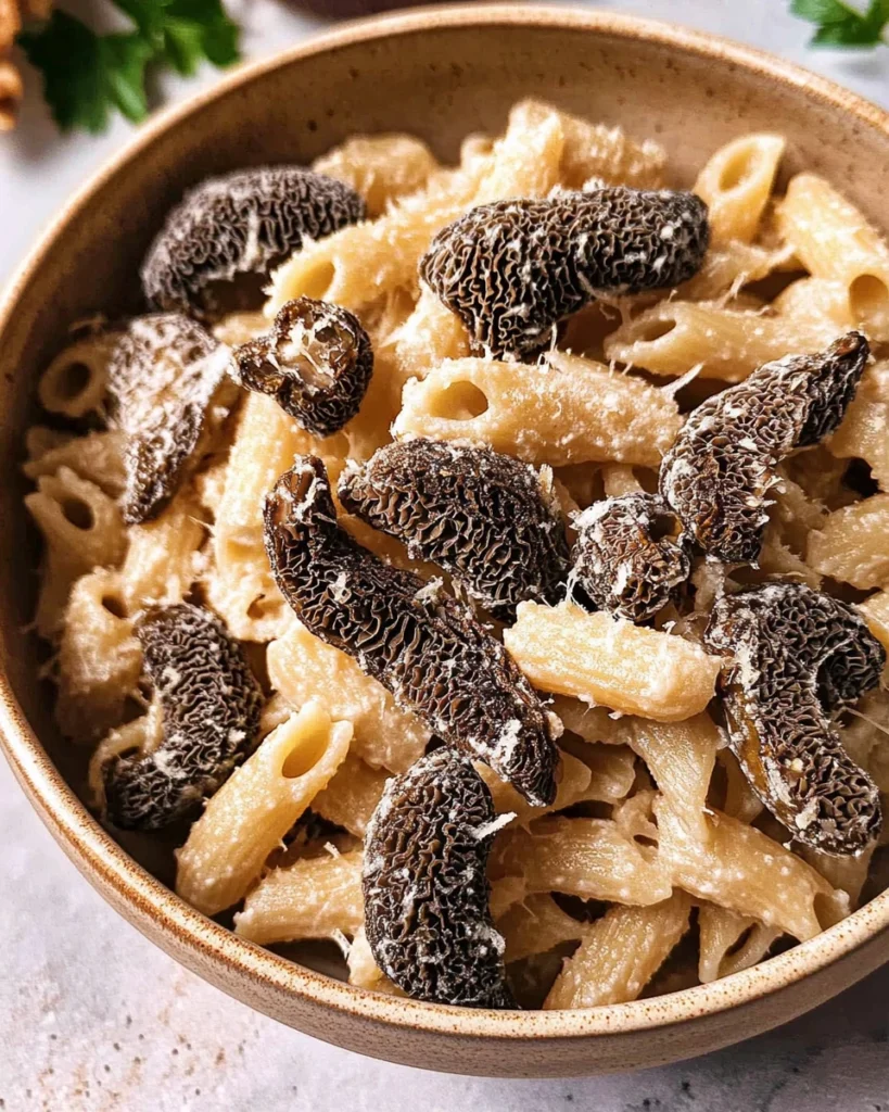 Morel Mushroom Pasta
