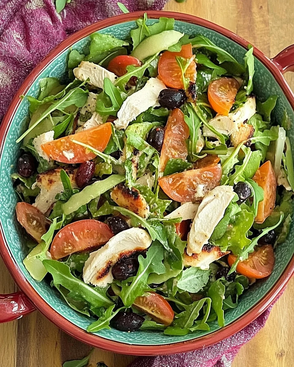 Provencal Roasted Chicken Salad