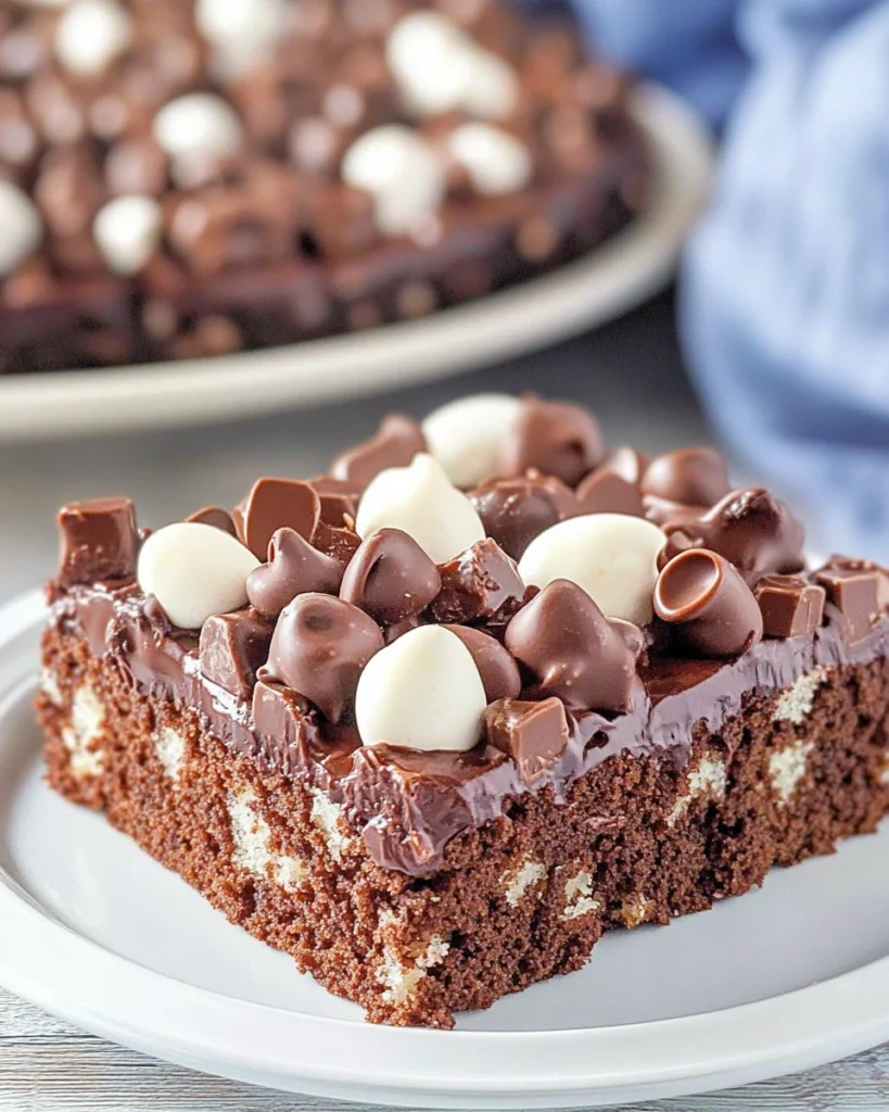 Rocky Road Cake