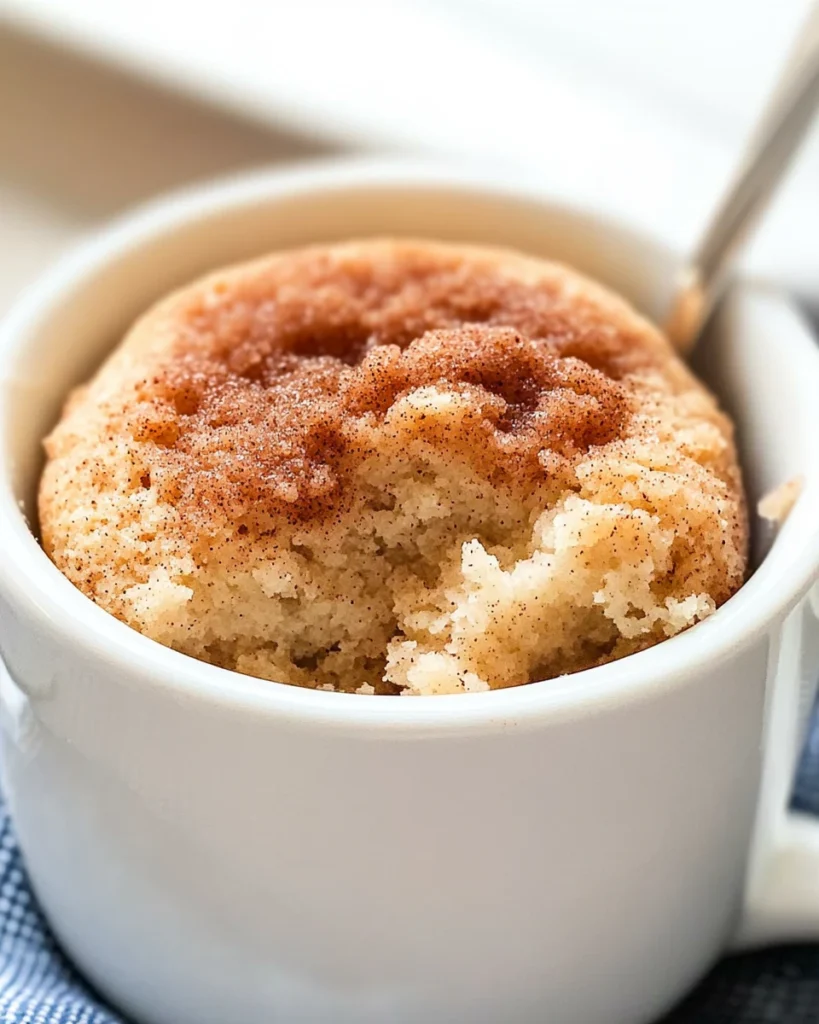 Snickerdoodle Mug Cake