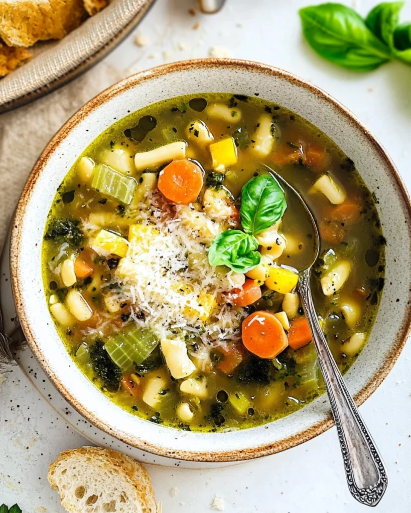 Spring Minestrone Soup