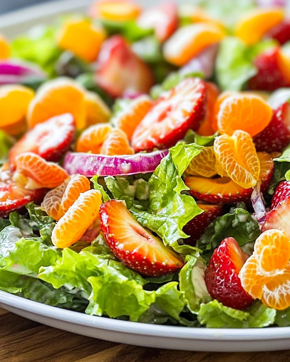 Strawberry Clementine Salad