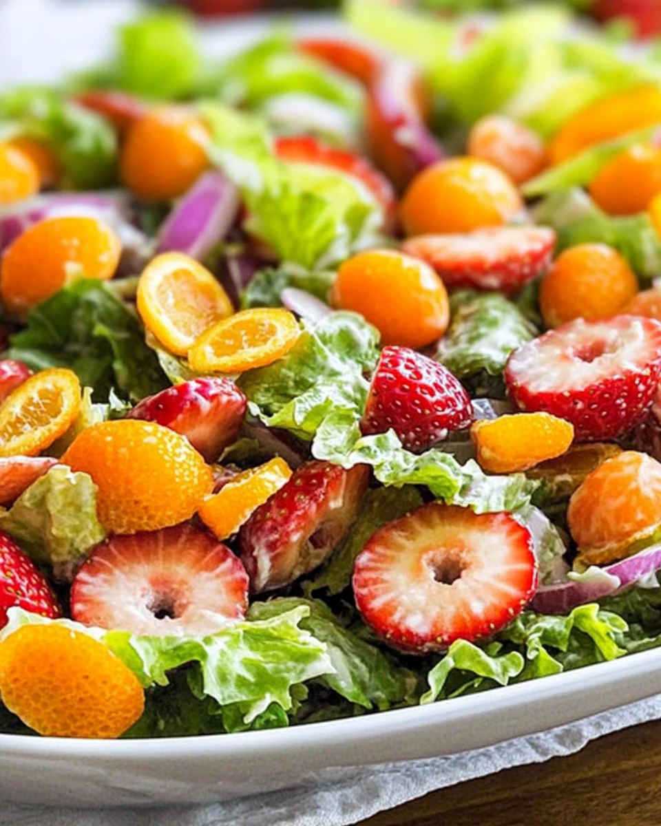 Strawberry Clementine Salad