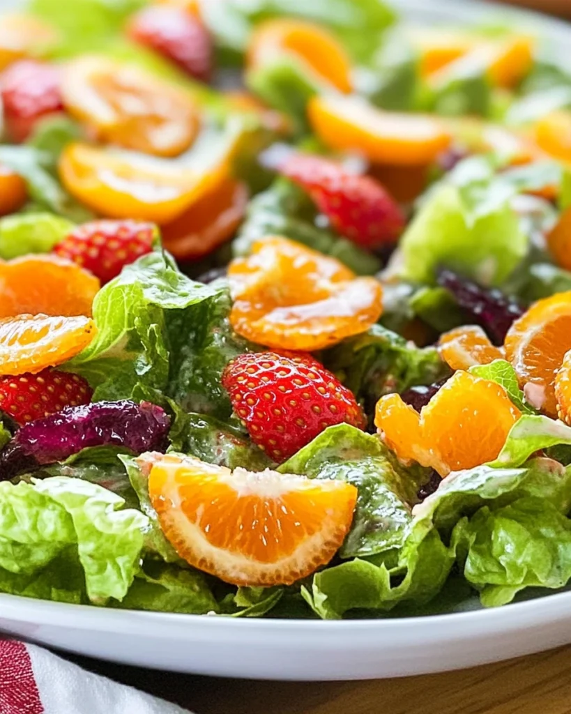 Strawberry Clementine Salad