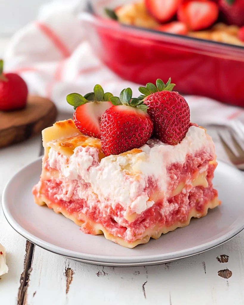 Strawberry Lasagna