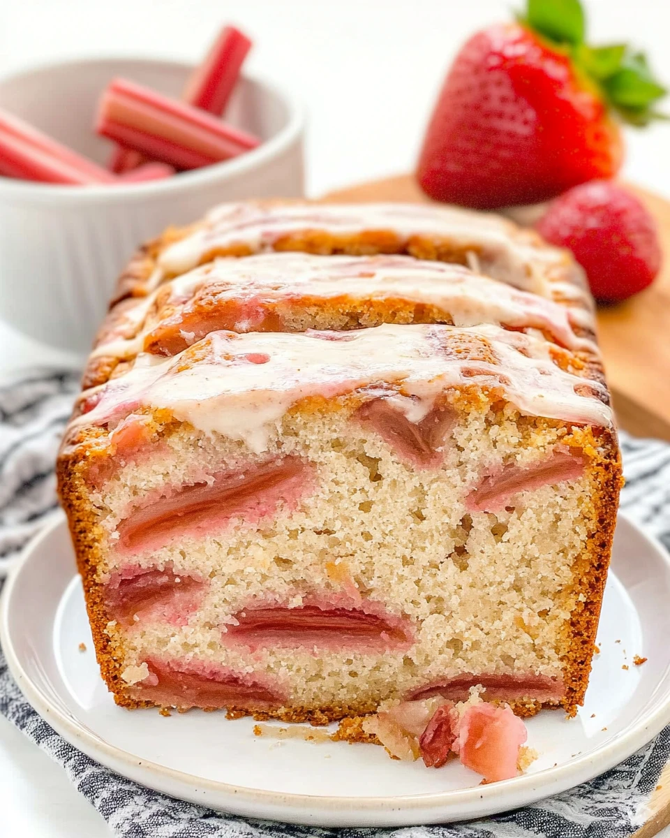 Strawberry Rhubarb Bread