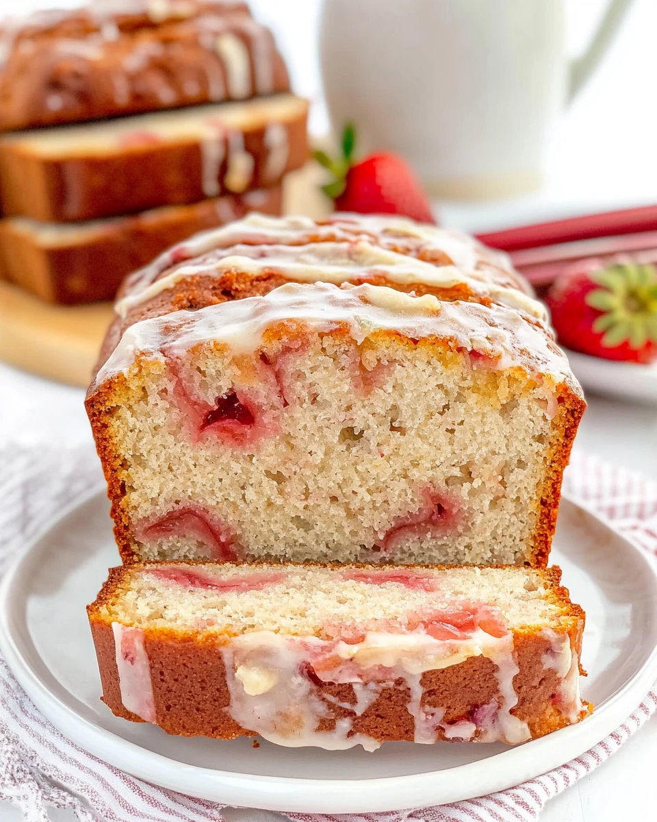 Strawberry Rhubarb Bread