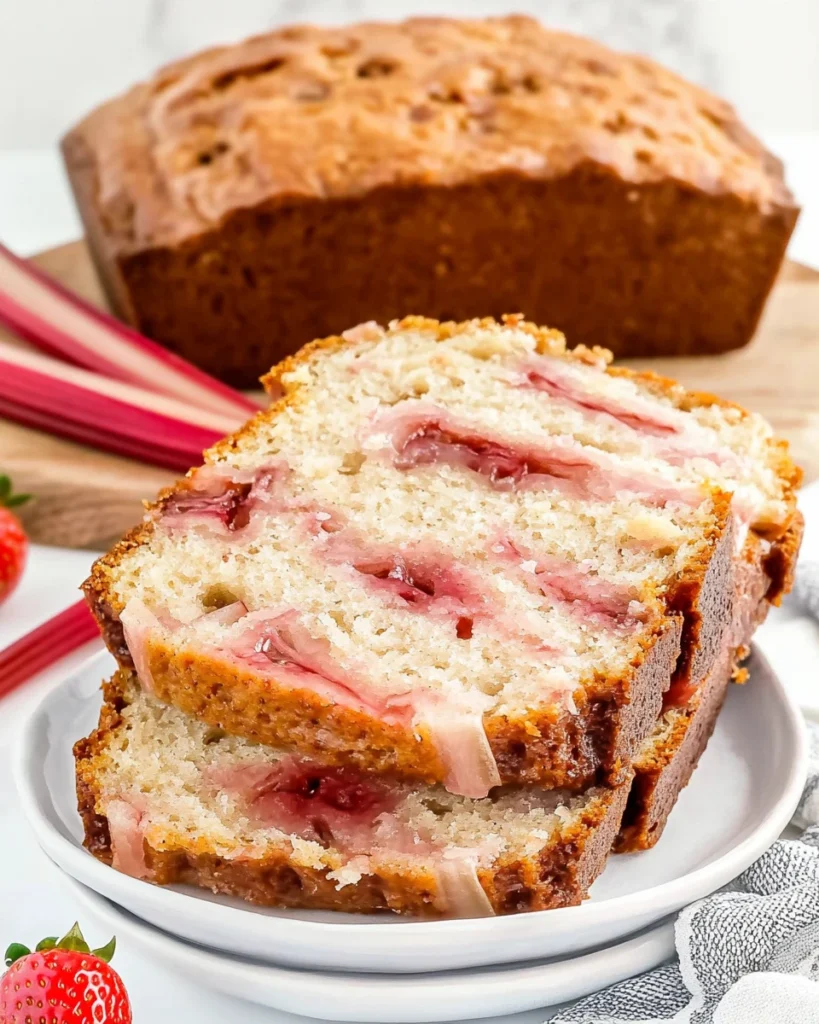 Strawberry Rhubarb Bread
