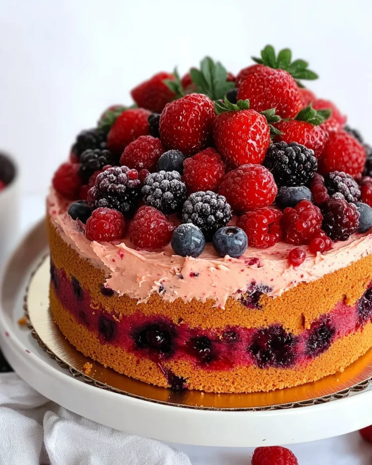 Summer Berry Cake
