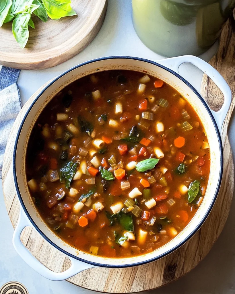 Summer Minestrone Soup