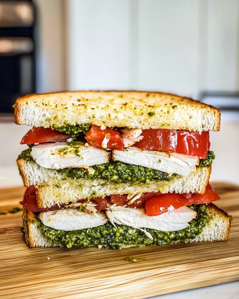 Turkey Pesto Sandwich