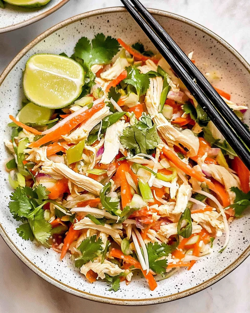 Vietnamese Chicken Salad