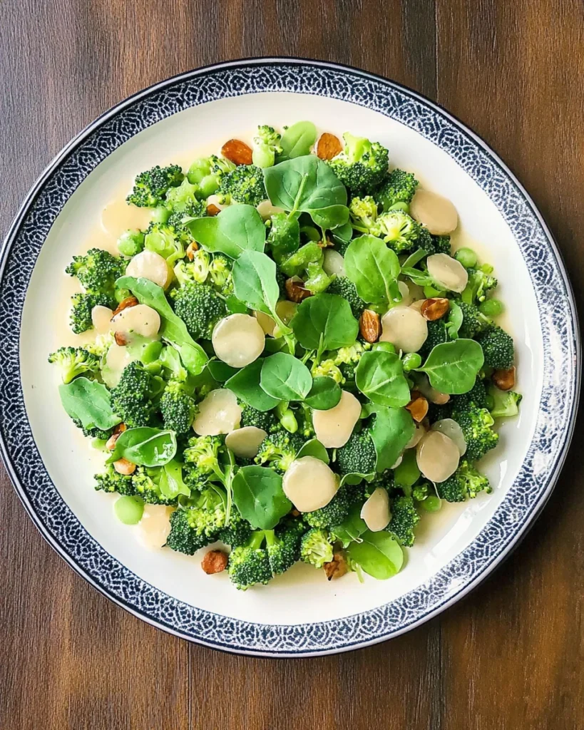Watercress Grape Broccoli Salad