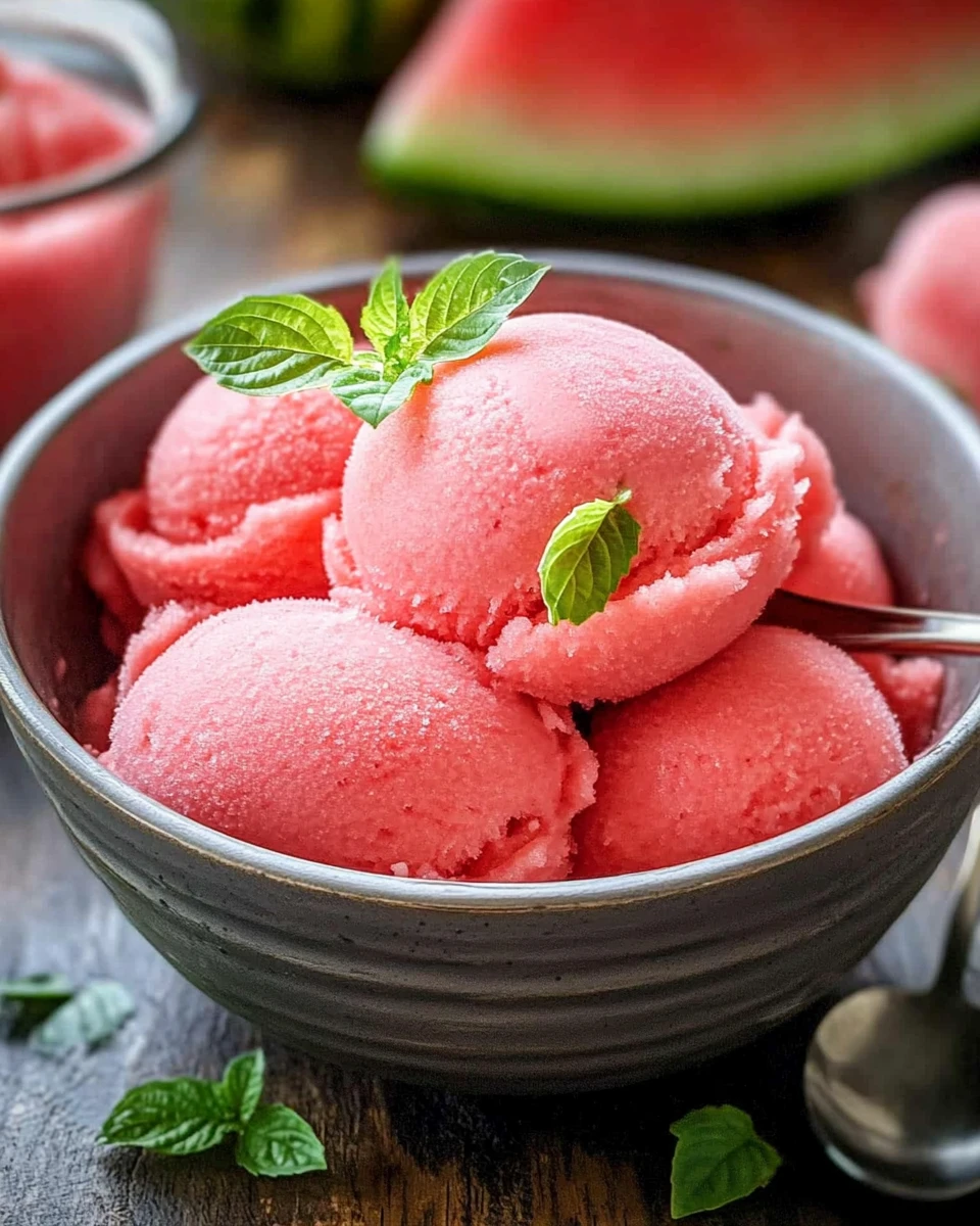 Watermelon Sorbet