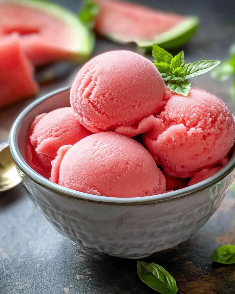 Watermelon Sorbet