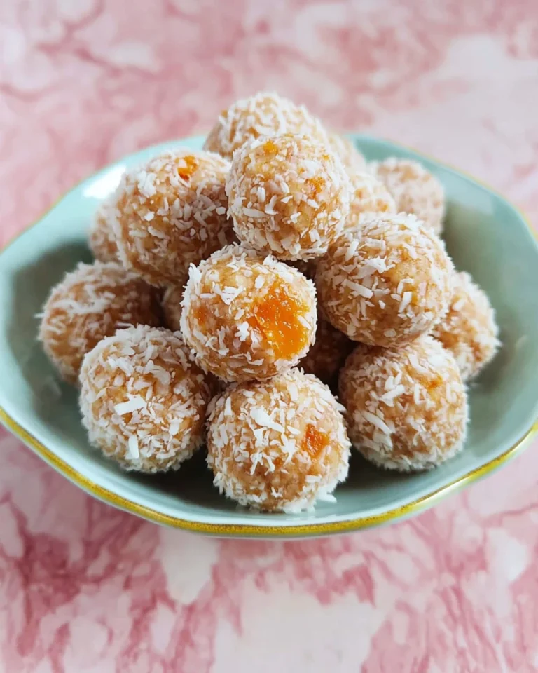 Apricot Coconut Bliss Balls