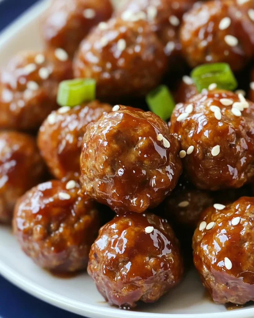 Asian Meatballs