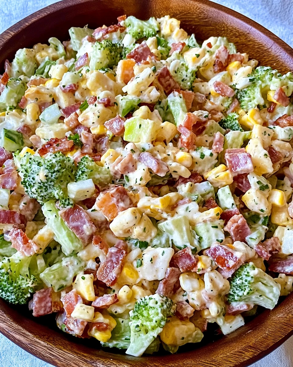 Bacon Ranch Chopped Salad